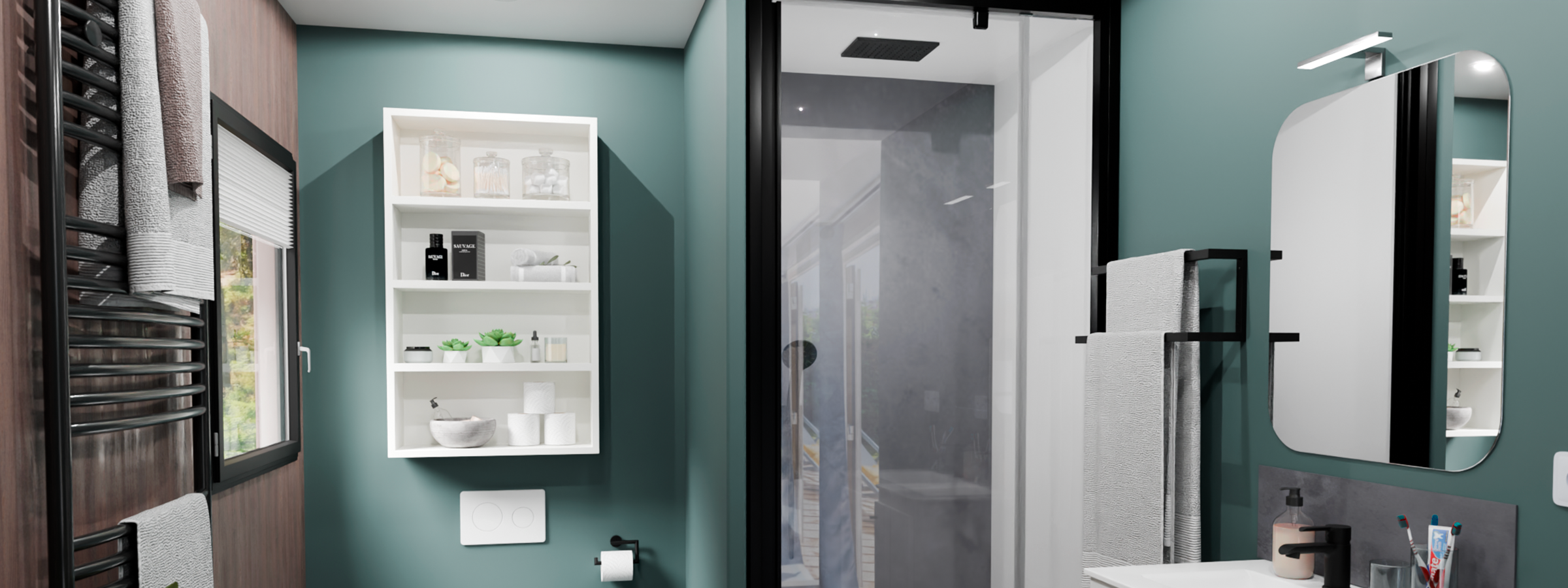 Cabines de douche Mobile home